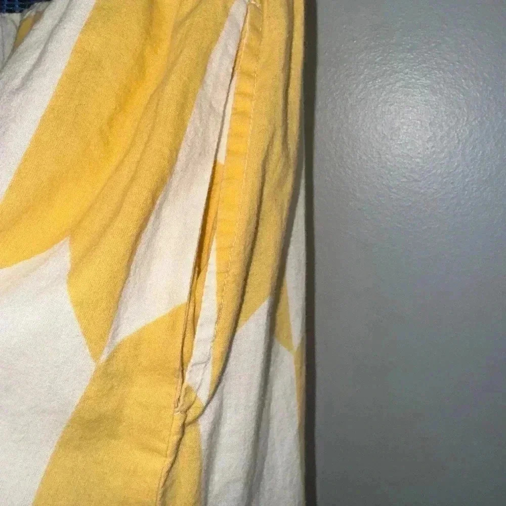 Anthropologie Fei Yellow Socked Faits Full Mini Skater Skirt Small - Picture 5 of 8